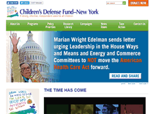 Tablet Screenshot of cdfny.org